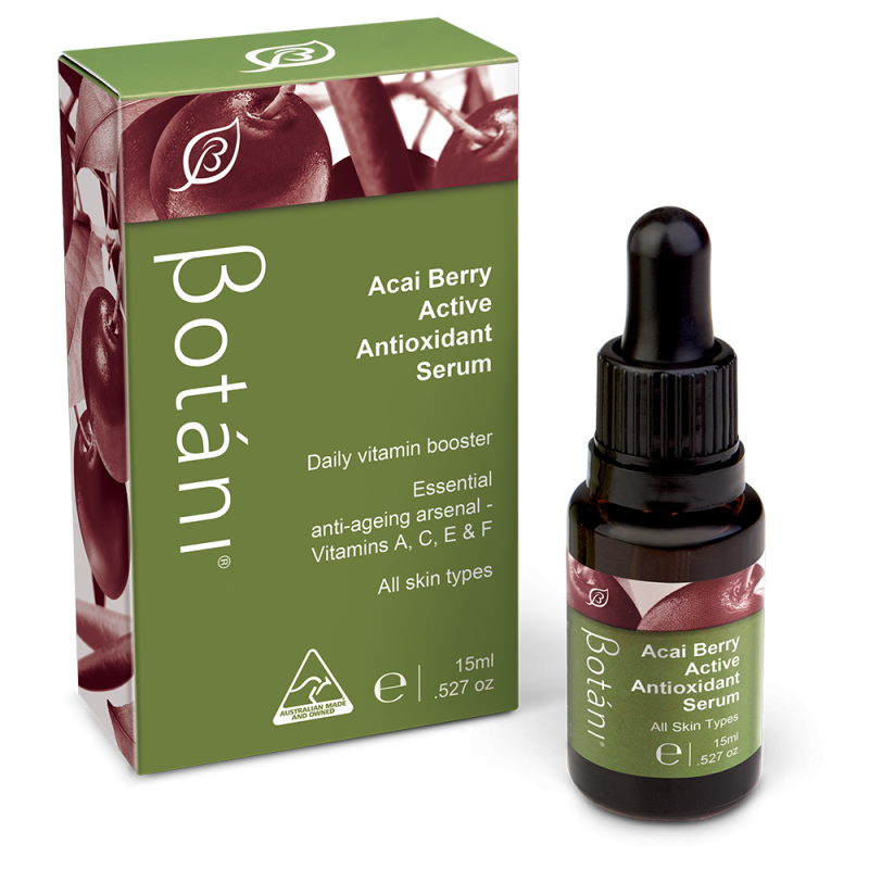 Serum Tăng Cường Chống Lão Hóa Và Sáng Da – Acai Berry Active Antioxidant Serum (15ml) - Botáni