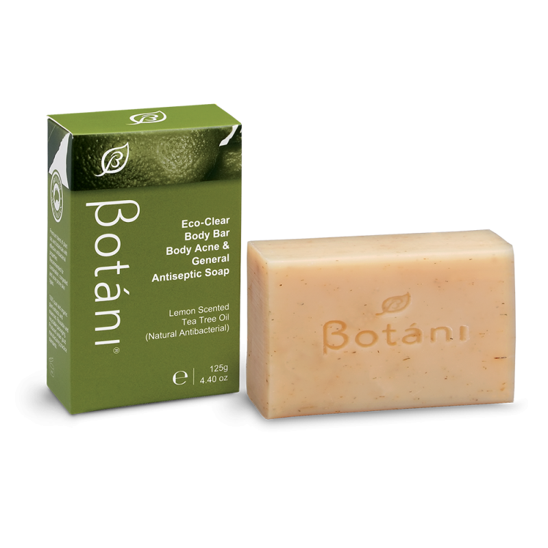 Soap Kháng Khuẩn & Trị Mụn Body – Eco-Clear Body Bar Body Acne & General Antiseptic Soap - Botáni