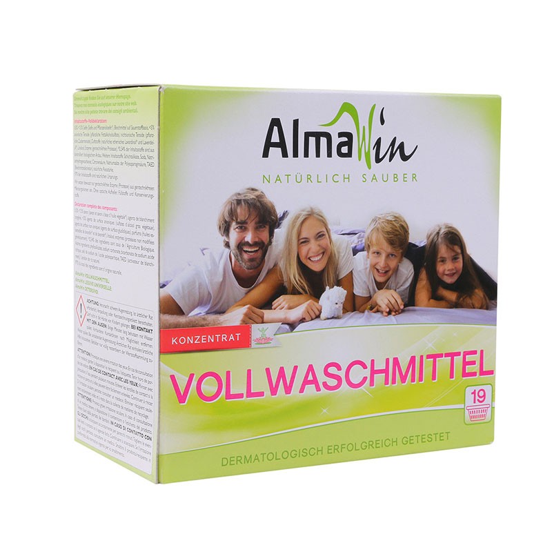 Bột giặt hữu cơ tẩy mạnh vết bẩn Almawin 1080g