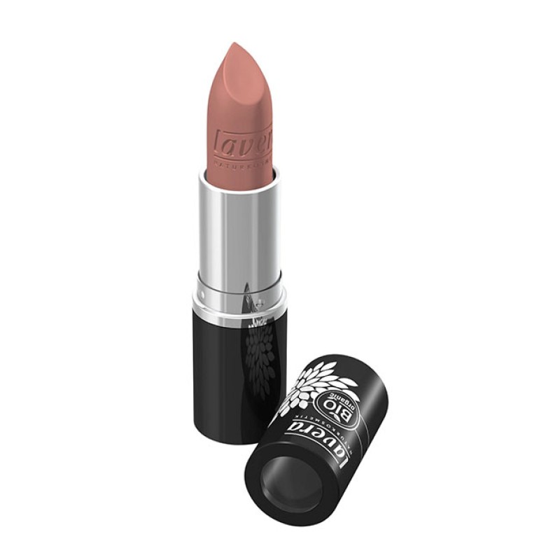 Son môi hữu cơ màu đỏ nâu Intense Tender Taube 30 4.5g - Lavera
