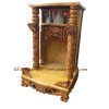  Bàn Thờ Ông Địa Thần Tài Gỗ Căm Xe - Gõ 50cm hộp đèn - Gỗ Độc Sài Gòn