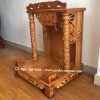 Bàn Thờ Ông Địa Thần Tài Gỗ Căm Xe- Gõ 50cm - Gỗ Độc Sài Gòn