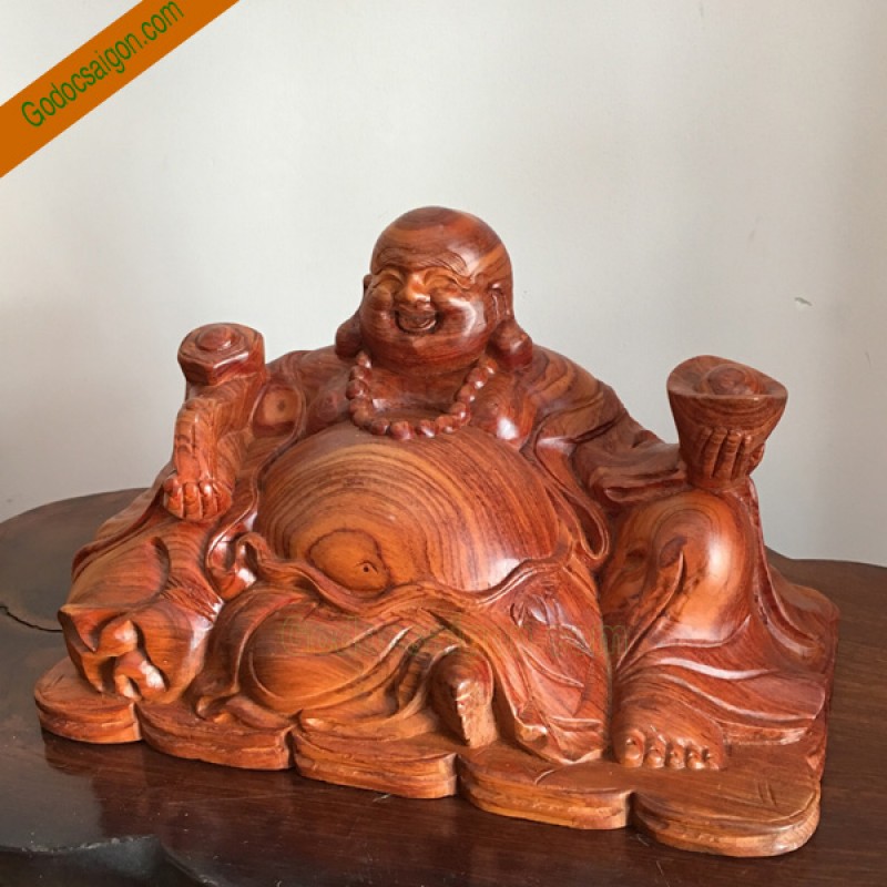 Tượng Phật Di Lặc Gỗ Hương 2 - Gỗ Độc Sài Gòn
