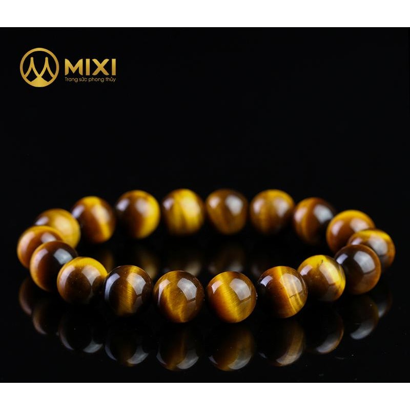 Vòng Tay Mắt Hổ Nâu 2A 10 ly - Mixi
