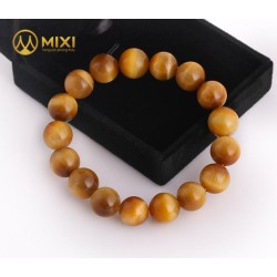 Vòng Tay Mắt Hổ Vàng Tươi 2A 10ly - Mixi
