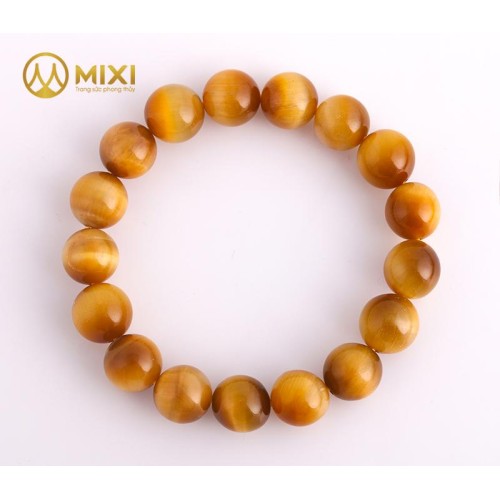 Vòng Tay Mắt Hổ Vàng Tươi 2A 10ly - Mixi