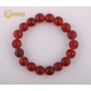 Vòng Tay Mã Não Đỏ Nhám Kinh Phật 10 ly - Mixi