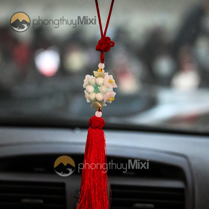 Dây Treo xe hơi Ngọc Jade Tết Hoa - Mixi
