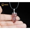Mặt Dây Hồ Ly Thạch Anh Super Seven 2A Đuôi Dài - Mixi