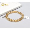 Vòng Tay Thạch Anh Tóc Vàng 3A 9 ly - Mixi