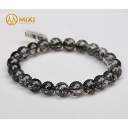 Vòng Tay Thạch Anh Tóc Đen 3A 10 ly - Mixi