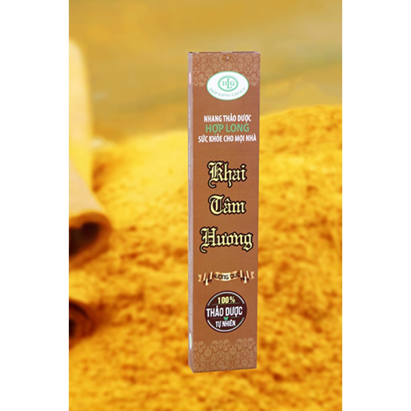 Nhang Quế Khai Tâm Hương (200 cây/ hộp) - Hợp Long