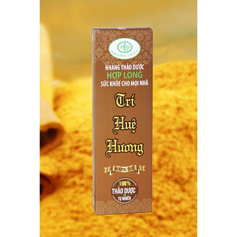Nhang Quế Trí Huệ Hương (300 cây/ hộp) - Hợp Long