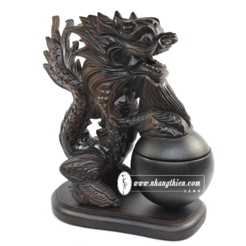 Rồng Xông Trầm – gỗ muồng (25cm)