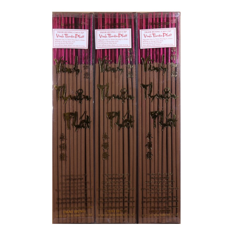 Nhang cây trầm hương cao cấp đũa sọc 40cm