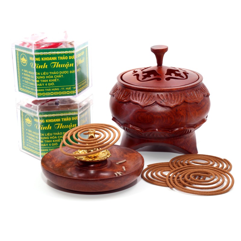 Nhang khoanh thảo dược 4h