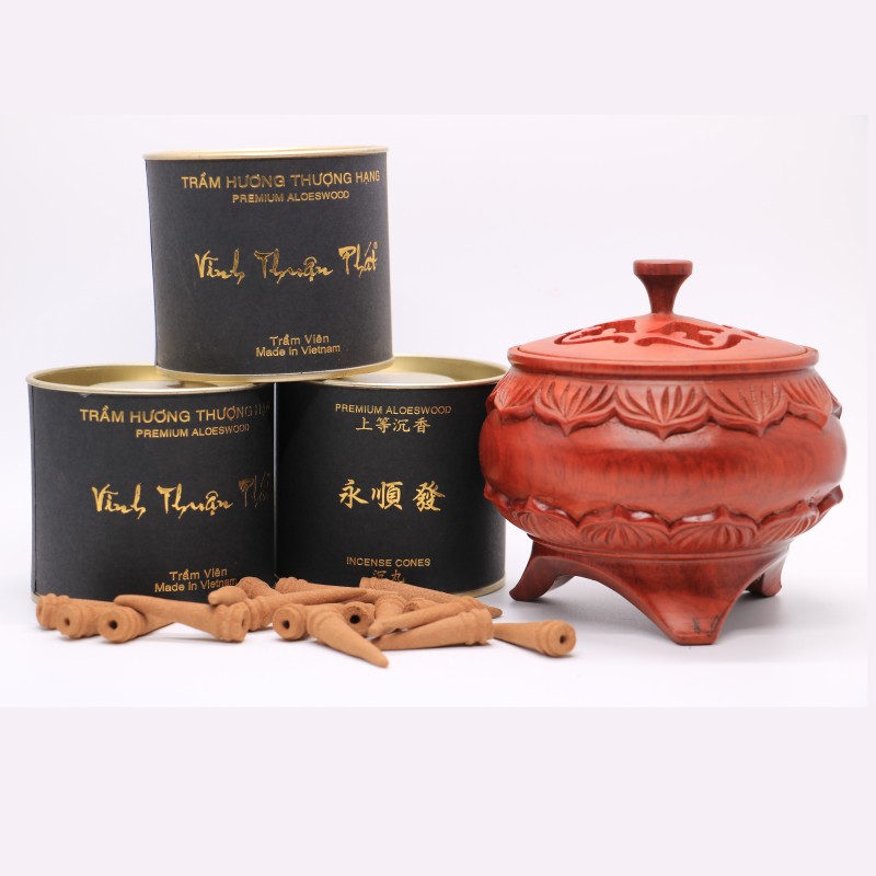 Nhang viên trầm hương Huế H40V