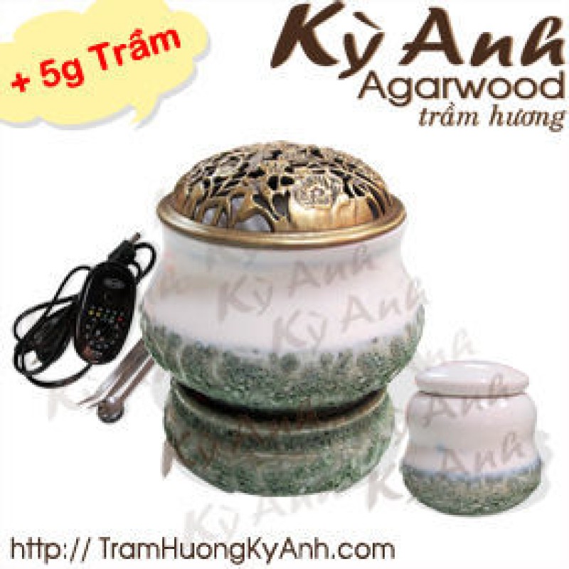 Lò Xông Trầm Dùng Điện - LX79A - Kỳ Anh