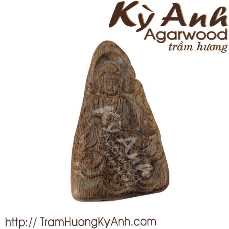 Mặt Dây Chuyền Trầm Hương Chìm Nước MDC07 - Kỳ Anh