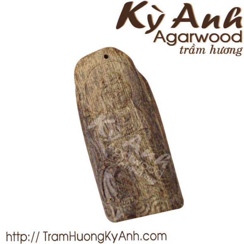 Mặt Dây Chuyền Trầm Hương Chìm Nước MDC18 - Kỳ Anh