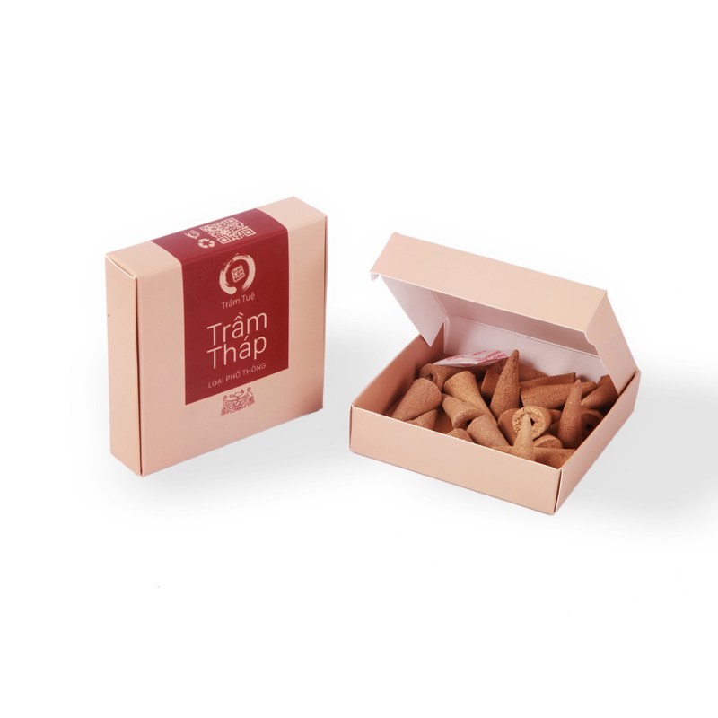 Nụ Trầm Tháp Loại Phổ Thông (20 viên) - Trúc Lâm Quán Tuệ