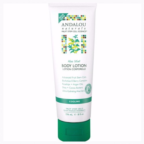 Lotion Dưỡng Thể Bạc hà  - Aloe Mint Cooling - Andalou