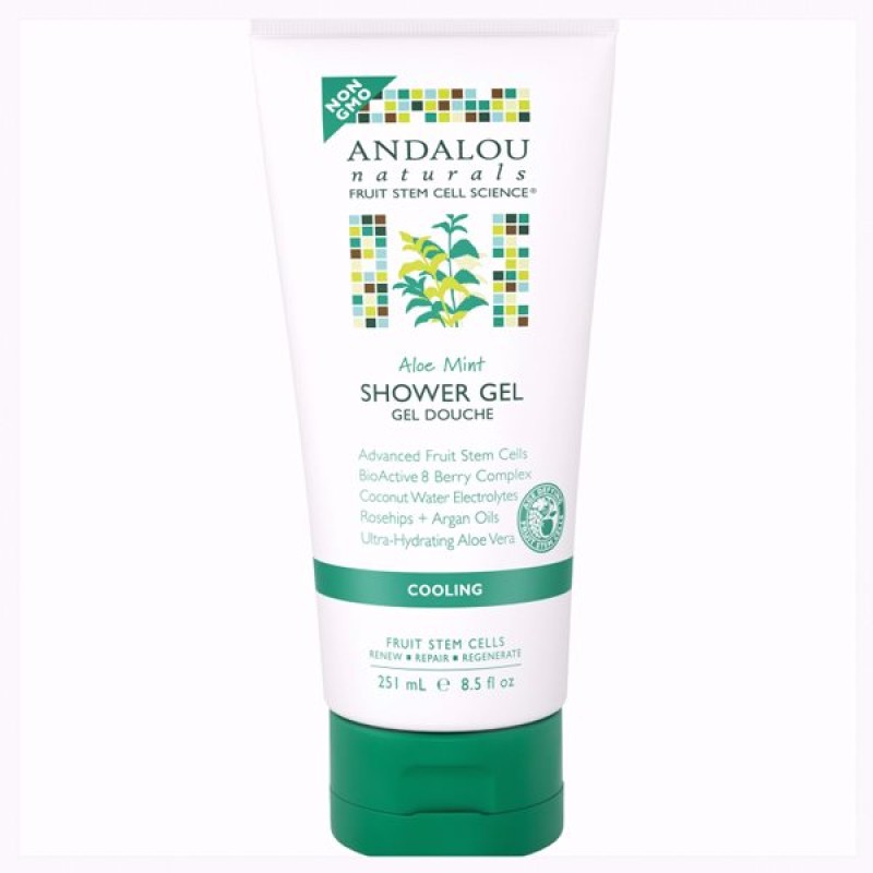 Sữa Tắm Bạc hà - Aloe Mint Cooling - Andalou