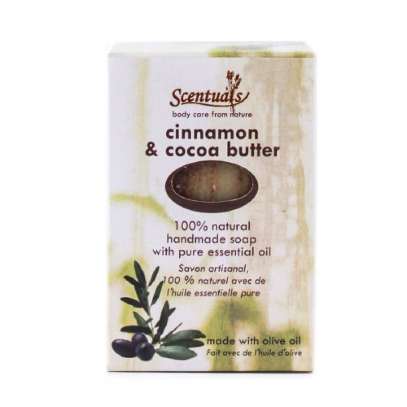 Xà Bông Cục Quế - Cinnamon & Cocoa Butter - Scentuals