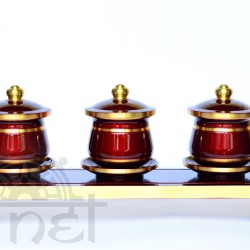 Bộ chung nước đồng (đỏ)
