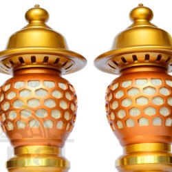 Đèn trái thơm (đồng - 26cm)