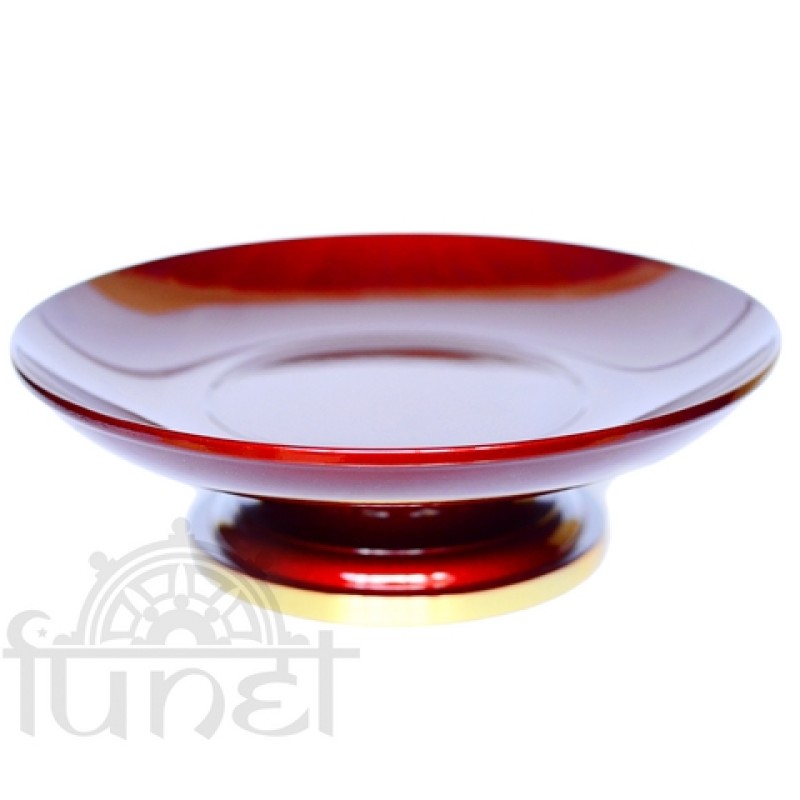 Dĩa đồng (đỏ)