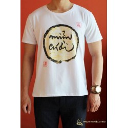 Áo thun thư pháp - Phạm Nghiêm Trai
