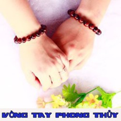 VÒNG TAY PHONG THỦY ĐÁ MẮT HỔ NÂU ĐỎ 10 ly - Vòng Tay Phong Thủy