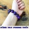 VÒNG TAY PHONG THỦY ĐÁ MẮT HỔ TÍM 12 ly - Vòng Tay Phong Thủy
