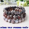 VÒNG TAY PHONG THỦY GỖ HÓA THẠCH 10 ly - Vòng Tay Phong Thủy