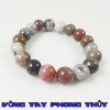 VÒNG TAY PHONG THỦY GỖ HÓA THẠCH 10 ly - Vòng Tay Phong Thủy