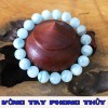 VÒNG TAY PHONG THỦY ĐÁ AQUAMARINE MÀU XANH NHẠT 8 ly - Vòng Tay Phong Thủy