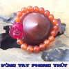 Vòng Tay Thời Trang  Đá Mã Não Đỏ Mặt Hồ Ly - Vòng Tay Phong Thủy