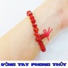 Vòng Tay Phong Thủy Đá Mã Não Đỏ Hồ Lô 8 ly - Vòng Tay Phong Thủy