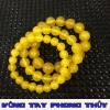 VÒNG TAY PHONG THỦY ĐÁ MÃ NÃO VÀNG 8 ly - Vòng Tay Phong Thủy