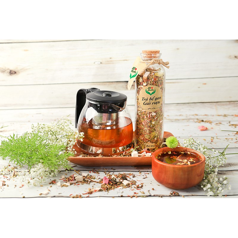 Trà Bổ Gan Giải Rượu (100g) - AllHerbs