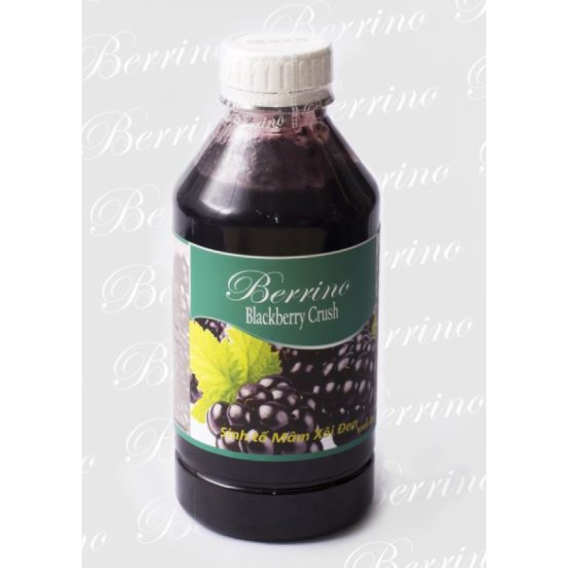 Sinh Tố Mâm Xôi Đen - Blackberry Crush (1000ml) - Berrino