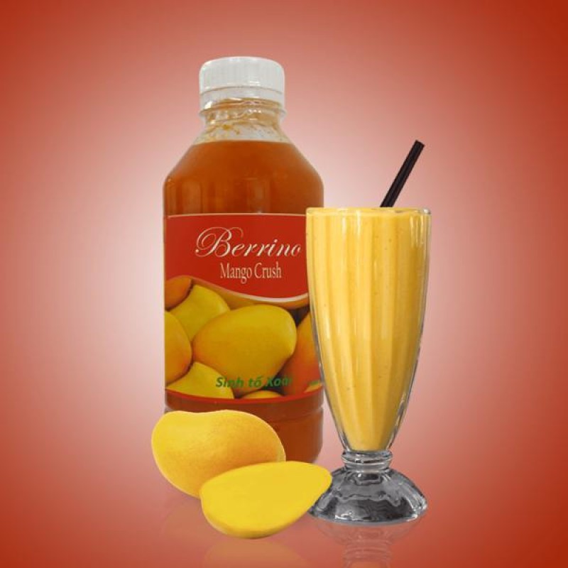 Sinh Tố Xoài - Mango Crush (1000ml) -  Berrino