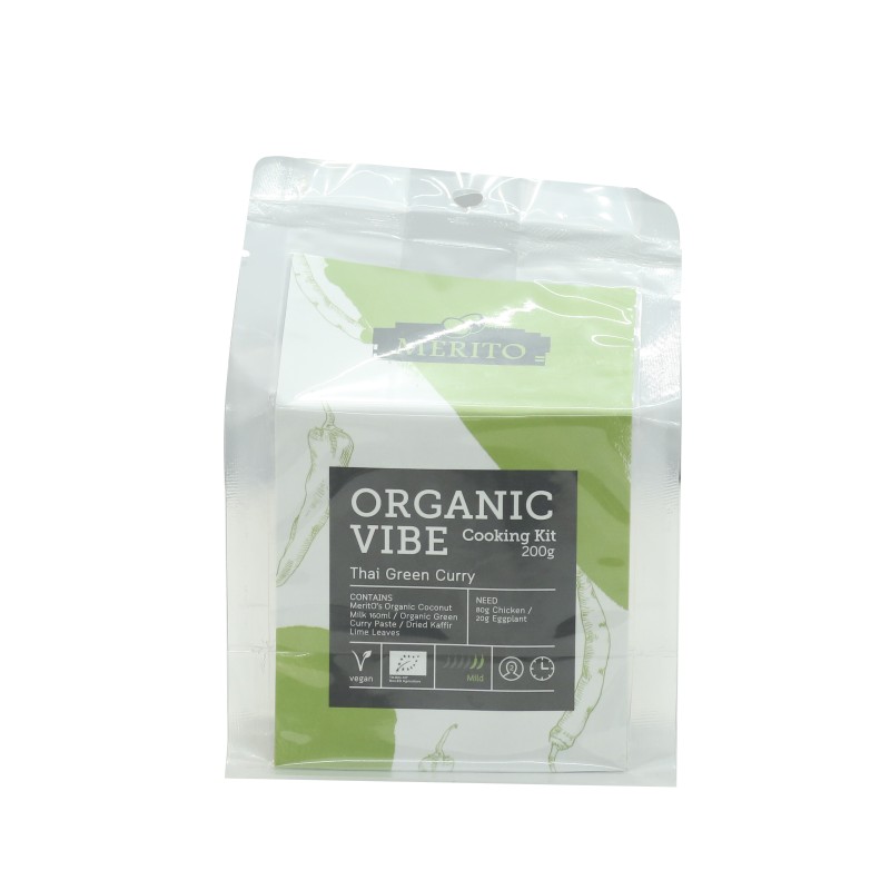 Bộ Gia vị nấu cà ri xanh hữu cơ 200g - Merito