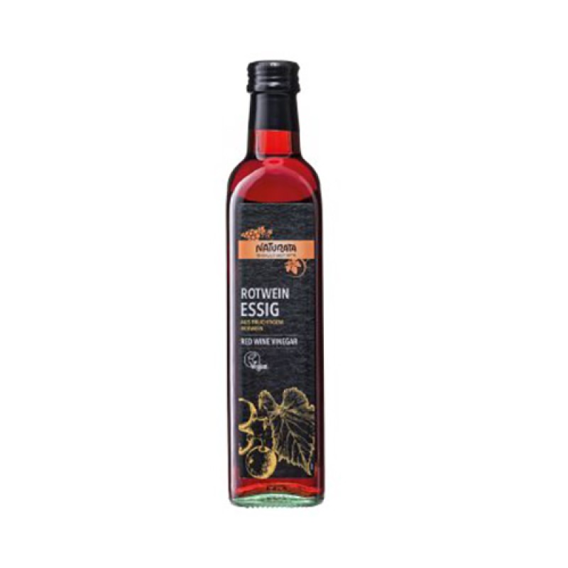 Giấm vang đỏ hữu cơ 500ml - Naturata