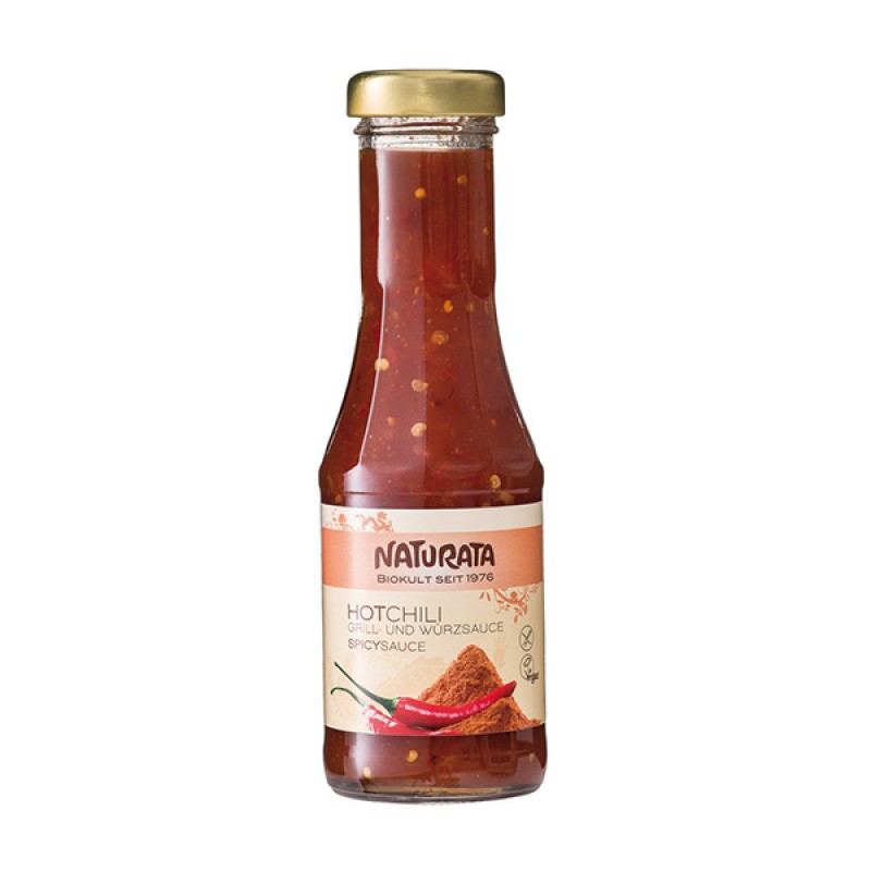 Nước sốt gia vị cay hữu cơ nồng 250ml - Naturata