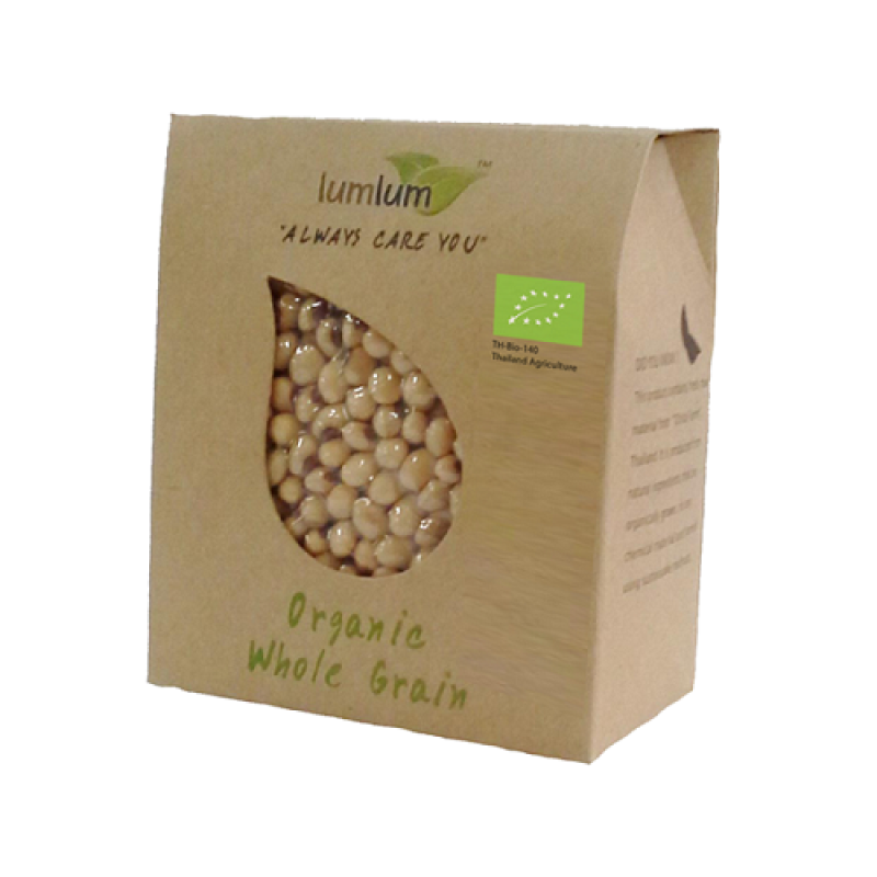 Hạt đậu nành hữu cơ 250g -  Organic Soy Bean - LumLum