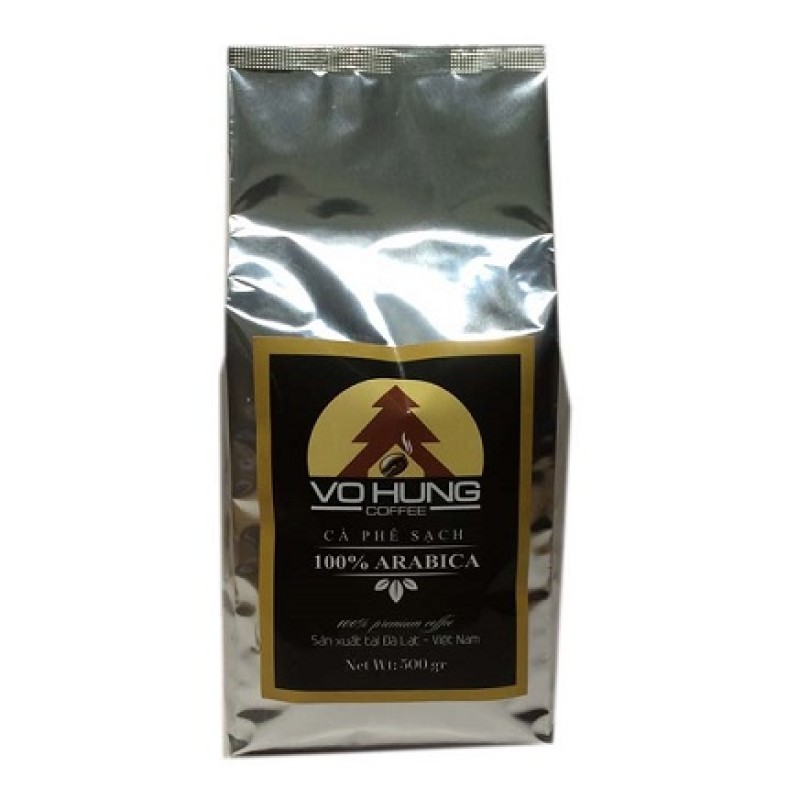 Cà Phê Sạch Arabia 100% (500 gram) – Võ Hùng Coffee