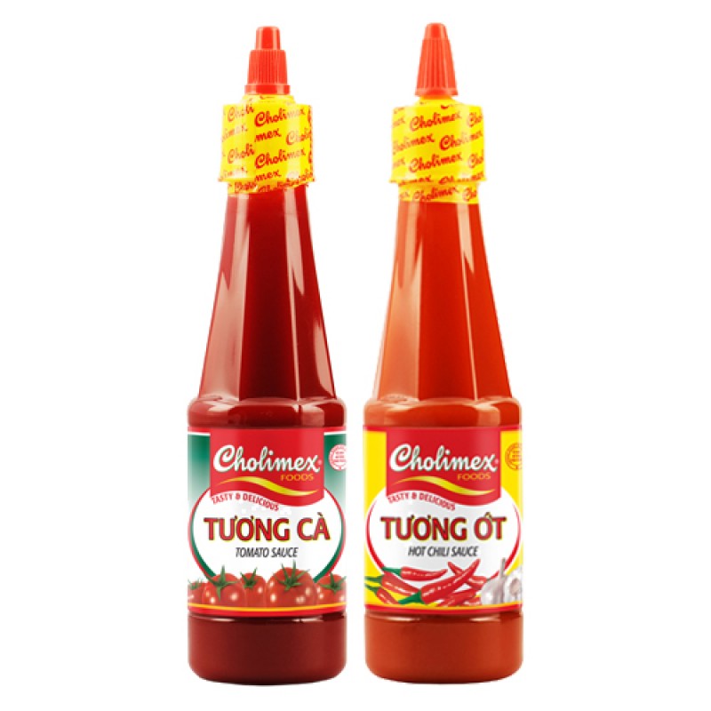 Combo Tương Cà & Tương Ớt  (270g x 2) - Cholimex