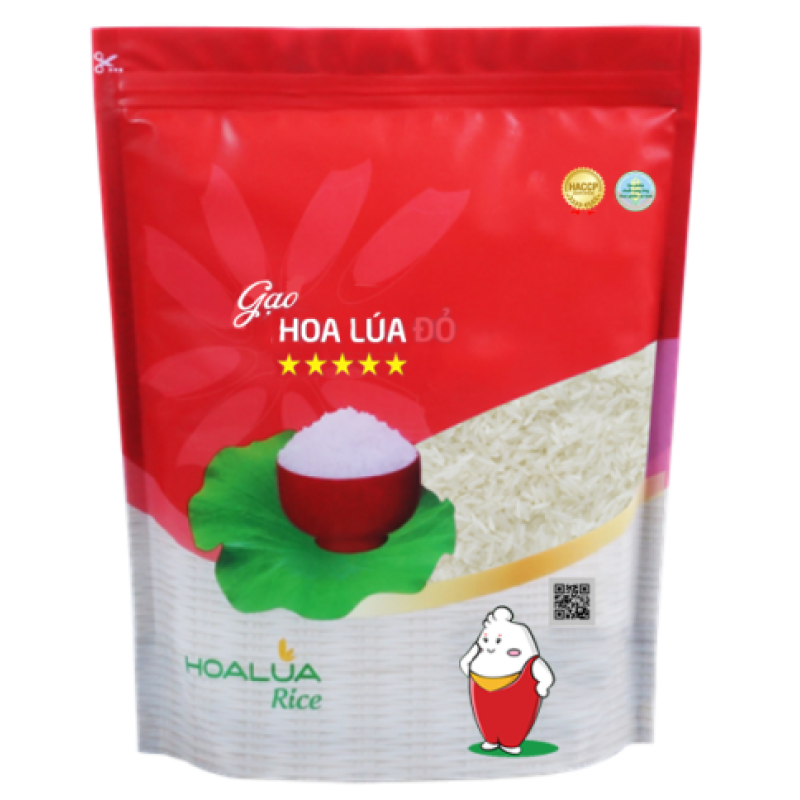 Gạo Hoa Lúa Hồng (2 kg) - Gạo Hoa Lúa